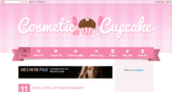 Desktop Screenshot of cosmeticcupcake.com