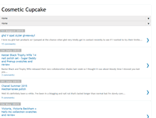 Tablet Screenshot of cosmeticcupcake.com